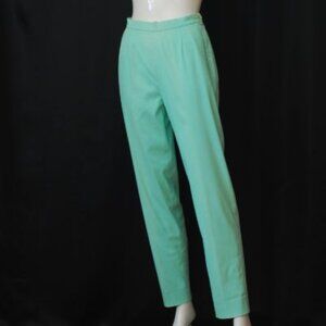 Celine Paris Cool Mint Tapered Trousers - France